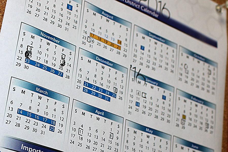 Administrators Approve New 2016 2017 Calendar LC Howler