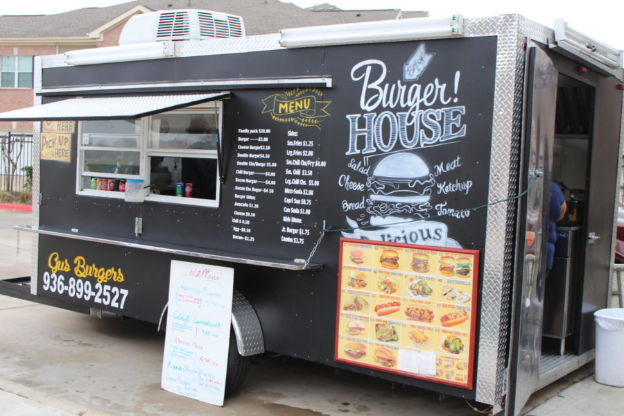 The Gus Burgers food truck.