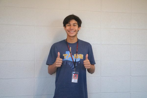 Ian Maldonado, a freshman swimmer, training for the Olympics.