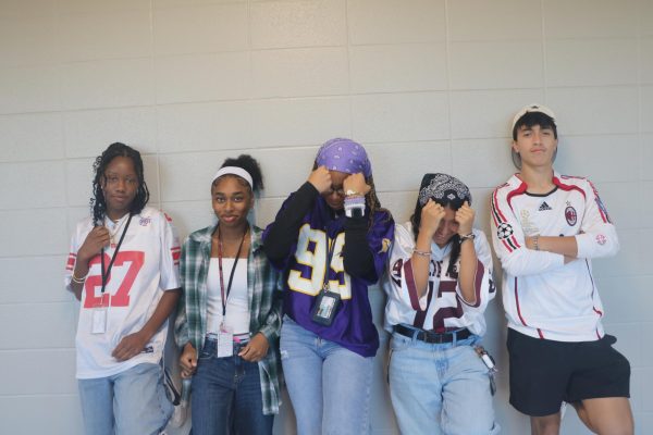 (From left to right) Ava Turner, Jayles Sanchez, Channing Magee, Dafne Torres, Jaime Flores