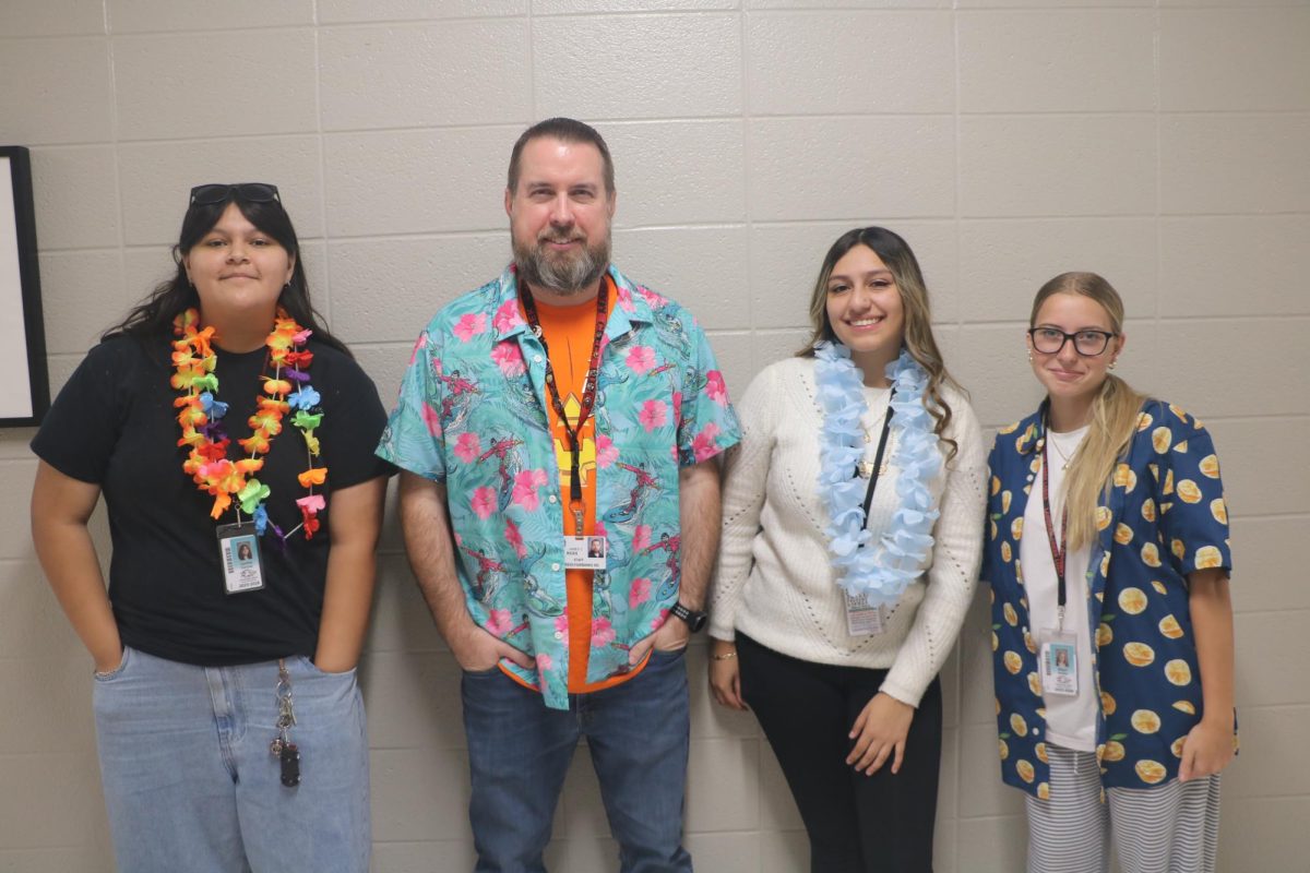Cynthia Turcios, James Ricks, Yelitza Armijo and Megan Keister.