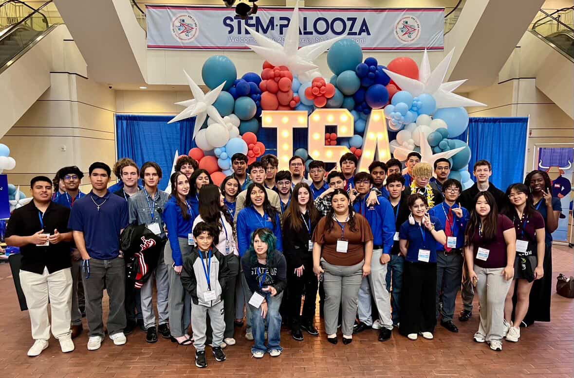 TSA Students at the State Contest in April.